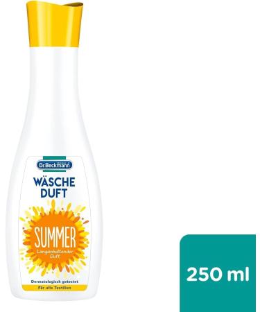 Dr. Beckmann Laundry Scent Summer - Long-lasting Freshness for All Textiles 250 ml (1 Pack) - No Fabric Softener Needed - Buy Online on GoSupps.com