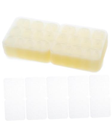 VINTORKY 50 Sheets Nail Jelly Glue Double-Sided Nail Stickers Nail Art Stickers Nail Gel Transparent Nail Glue Strong Film