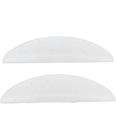 Silicone Eyelash Perming Curler Pads - Reusable Lash Rods (M) with Storage Box | Sparkle Clear White Soft for Home & Salon Use - Buy Online on GoSupps.com