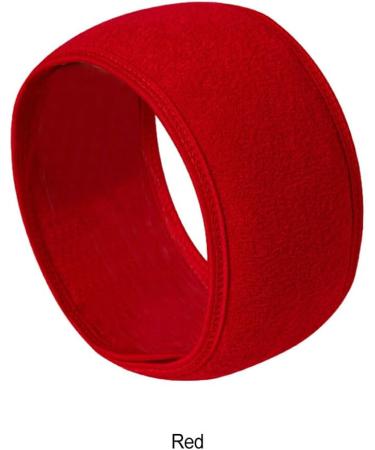 QOKLIYUI Soft Toweling Hair Up Accessories Adjustable And Flexible Soft And Absorbent Wide Range Of Uses Cotton Color Available Red - Buy Online on GoSupps.com