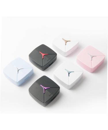 Solustre Contact Lens Container Set - Travel Lens Case & Organizer for Invisible Storage | Perfect for Lenses & Contacts - Buy Online on GoSupps.com