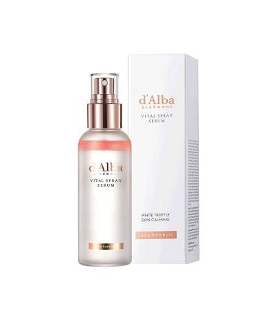 Dalba Mist White Truffle Rose Spray Serum Mist Vitalizing Vegan Mist Cooling and Soothing Serum 100 ml