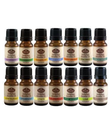 Fabulous Frannie Starter Set - 14 Gift Pack 100% Pure Essential Oils for Aromatherapy - 10ml Each - Buy Online on GoSupps.com