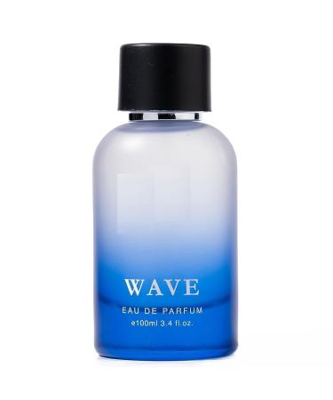 Wave Perfume EDP- 100 ml | Long Lasting Luxury Fragrance for Man with Citrusy notes Amber and Musk | Strong and Musky scent | Men Best Perfume