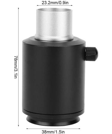 Aluminum Alloy Stereo Microscope Camera Adapter - 23.2mm Interface - Buy Online on GoSupps.com