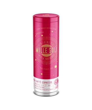 MilleSoli Organic espresso beans 500 g in airtight coffee can highquality and reusable premium coffee beans roasted in Sicily