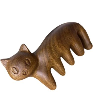Beavorty 2-in-1 Kitten Massage Comb | Full Body & Scalp Massage Tool for Relaxation & Grooming - Buy Online on GoSupps.com