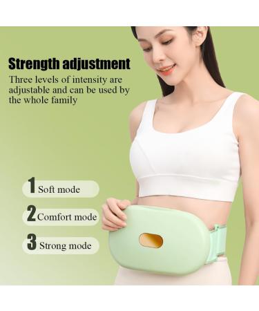 Buy Electric Abdominal Massage Device | Automatic Bian Stone Massager with 3 Strength Levels & Intelligent Timing for Belly Back & Neck - Buy Online on GoSupps.com