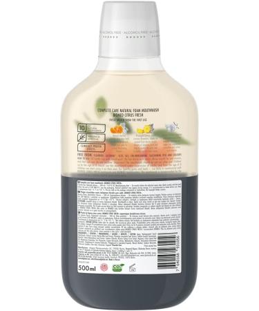 BIOMED Citrus Fresh Nourishing Mouthwash | Fluoride-Free 98% Natural | 500ml - Combat Bad Breath - Buy Online on GoSupps.com