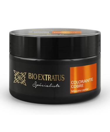 Bio Extratus - Linha Specialiste - Mascara Colorante Cobre 250 Gr - (Bio Extratus - Specialiste Collection - Color Maintenance Hair Mask (Copper) Net 8.81 Oz)