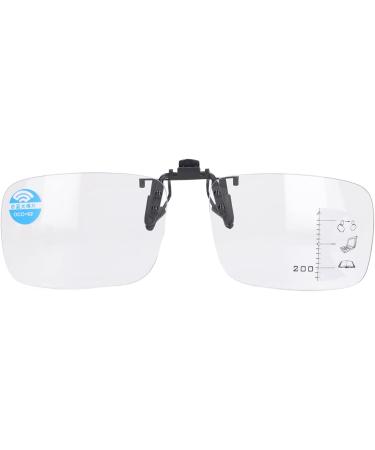Multi-Focus Reading Glasses with Blue Light Blocking PC Lenses - Clip-On Clear Vision International Shipping - Buy Online on GoSupps.com