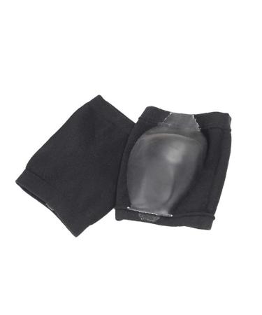 Exceart 1 pair of dry heel socks heeling cuff made of silicone heel socks made of silicone socks with cracked skin heel soft maker socks moisturizing men and women boots black