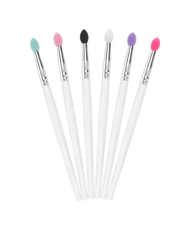 Healeved 6pcs Eye Shadow Brush Eyeshadow Brush Sponge Eyeshadow Makeup Practice Face Lip Brush