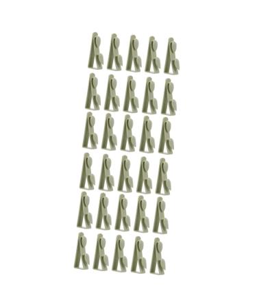 Zerodeko Door Back Hook 30 Pcs Cabinet Door Hook Cabinet Hooks Over The Cabinet Hanger Plastic Sundry Door Hook Wardrobe Set 9x3.2cmx3pcs Greenx3pcs