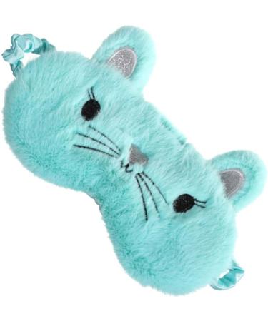 Beaupretty 3pcs Cat Blindfold Facial Mask - Light Green Spa & Skincare Essential for Relaxation - Buy Online on GoSupps.com