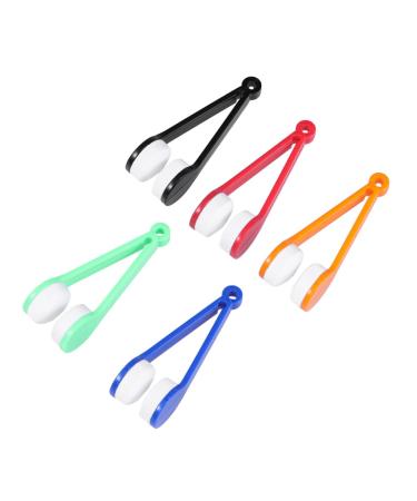 Portable Glasses Brush Glasses Cleaning Tools Mini Glasses Cleaning Brush Microfibre Glasses Cleaner Glasses Cleaning Brush Glasses Lens Cleaner Cleaning Clip Glasses Lenses Pack of 10
