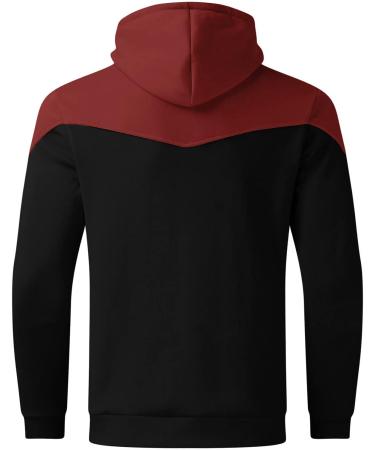 Men's Zip Up Hoodie Sweatshirt - Long Sleeve Graphic Pullover for Halloween, Fashionable Casual Sweatshirt Jacket - Buy Online on GoSupps.com