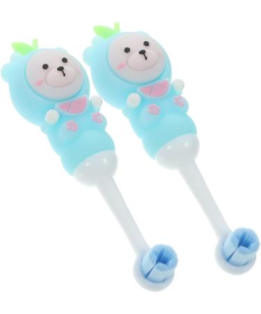 Buy Healeved 4-Piece Children's Travel Toothbrush Set | Soft Bristle Manual Toothbrushes & Sleeves for Toddlers - Buy Online on GoSupps.com