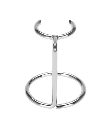 Portable Stainless Steel Shaving Brush Holder for Men | Moum Routes Shave Brushes | Ideal for Home & Travel | Durable Alloy Beard Tool - Buy Online on GoSupps.com