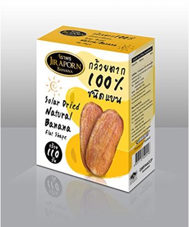 Wholesale 13-Pack Jiraporn Solar Dried Natural Banana Flat Shape 240g - Bulk Pricing Available - Buy Online on GoSupps.com