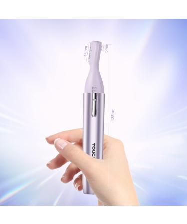 TOUCHBeauty Eyebrow Hair Trimmer for Women | Painless Precision Face & Neck Razor | Mini Battery-Operated Eyebrow Shaper - 1658A - Buy Online on GoSupps.com