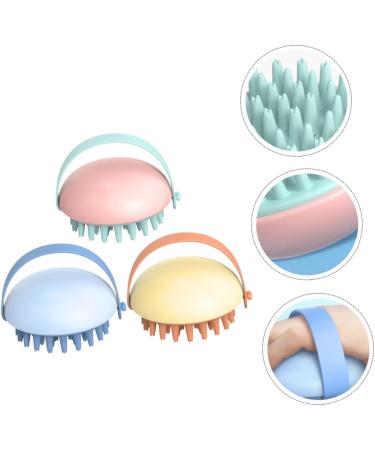 Kombiuda 3-in-1 Massage Brush | Multifunctional Scalp Tool | Scratch-Free Shampoo & Cleaning Brush | Heusgen Massager for Healthy Hair - Buy Online on GoSupps.com