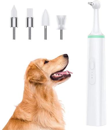 Dog Electric Tooth Polisher Pet Dental Calculus Plaque Remover Tool Electric Kit 3 Working Modes High Frequency Cleaning Teeth Stain Tartar Removal Cleaning Puppy Tooth(Color:Green) - Buy Online on GoSupps.com