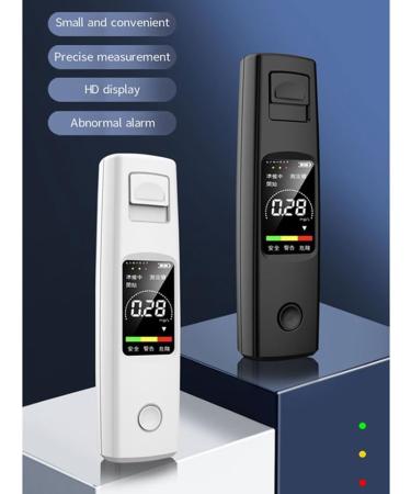 Jimenez Alcohol Tester Non-Contact Alcoholometer Rechargeable Portable Breathalyzer Easy to Use B - Buy Online on GoSupps.com