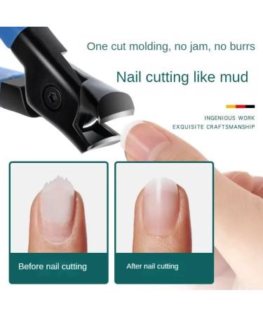 Nail Clippers Splash Resistant Nail Clippers Diagonal Pliers Household Nail Enhancement Tools Nail Clipper (Color : Blue A) - Buy Online on GoSupps.com