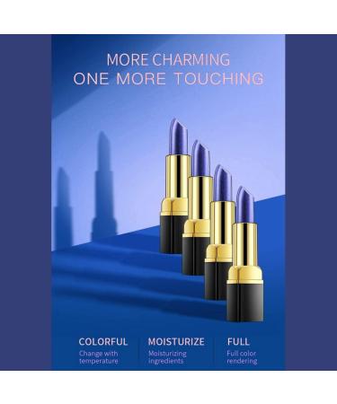  Surakey Surakey Magic Color Changing Lipstick Long-Lasting Moisturizing Gradient Blue Non-Stick Lipstick for Women and Girls Color Changing Lipstick for - Buy Online on GoSupps.com