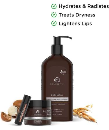 The Man Company Winter Care Regime Combo With Body Lotion Daily Moisturising Cream & Lightning Lip Balm - 24 Hours Moisturisationnourishes Softens Lipsmakes Skin Soft & Supplesls & Paraben-Free - Buy Online on GoSupps.com