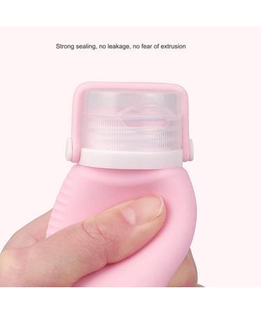 Sweetness Portable Silicone Travel Shampoo Lotion Bottle with Facial Cleansing Brush B - Buy Online on GoSupps.com