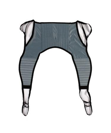 Patient Aid Padded U-Sling Without Head Support, Universal Patient Lift Sling, Size Medium, 600lb Capacity