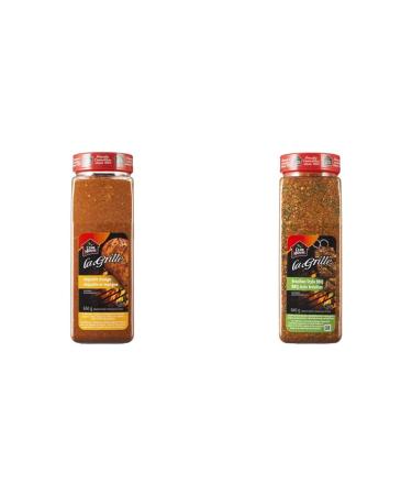 La Grille Grilling Made Easy Chipotle Mango Seasoning 650g & Grilling Made Easy Brazilian BBQ Seasoning 640g Seasoning + Brazilian BBQ Seasoning Chipotle Mango Seasoning 650 g (Pack of 1)