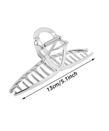 Large Metal Gold Claw Clips for Thick Hair - 3 Pcs, 3 Colors - Women's Hair Accessories - Buy Online on GoSupps.com