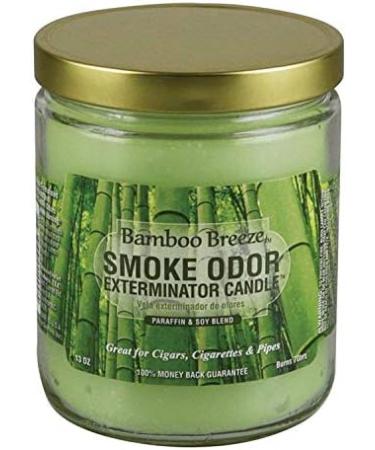 Buy Smoke Odor Exterminator 13 Oz Jar Candle - Bamboo Breeze & Lavender Chamomile - International Shipping Available - Buy Online on GoSupps.com