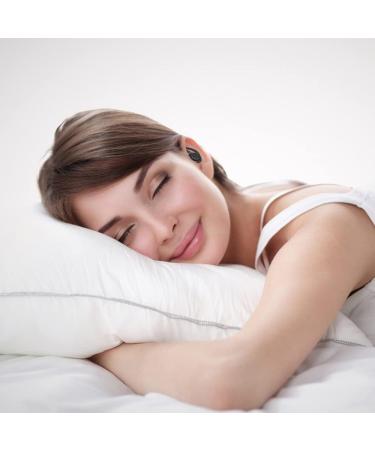 Chlffua Earplugs for Sleeping - Soft Reusable Silicone Noise Reduction 30-40dB Includes 6 Attachments (S/M/L) - Ideal for Travel & Concentration - Black - Buy Online on GoSupps.com