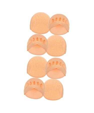 GLEAVI 4 Pairs High Heels Forefoot Pad Womens Open Toe Slide Sandal Liner Socks Shoe Pads for High Heels Supple Half Palm Socks Girls Socks Women Supplies Miss Jacket Invisible