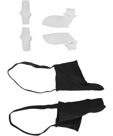 Hallux Valgus Corrector - Wear Resistant Straightener for Toe Correction, Black (Size L) - Buy Online on GoSupps.com