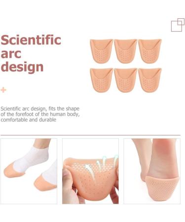 Minkissy Shoe Protector 3 Pairs - Breathable Toe Covers for Pointe Shoes and Ballet Dance Shoes - Buy Online on GoSupps.com