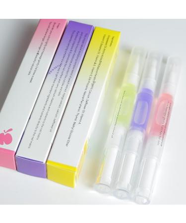 Peach Cuticle Oil Pen 2PCS - Moisturize, Soften, and Protect Nails - Manicure Pedicure Essential - Buy Online on GoSupps.com