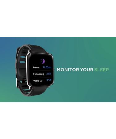 3Plus Smart Watch with Fitness Tracker, Heart Rate & Blood Oxygen Monitor, Sleep Monitor, Waterproof, HD Color Touchscreen - Compatible with iPhone & Android, Vibe Lite-Black - Buy Online on GoSupps.com