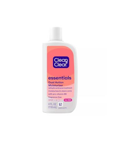 Cln&Clr Dual Mosit Size 4 Oz Clean & Clear Oil-Free Dual Action Moisturizer