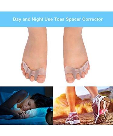 Gel Toe Separator & Stretcher for Hallux Valgus | Bunion Relief for Men & Women | Pain Relief After Yoga & Sports - Buy Online on GoSupps.com