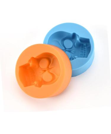 KICHOUSE Orange Baking Cake Pattern Food Skull Mini Grade Molds DIY Candy Silicone Jelly - Buy Online on GoSupps.com