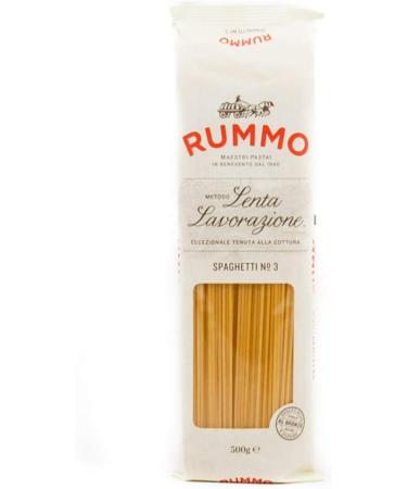  Rummo Spaghetti | Rummo | 5 kg Maxi Format | Pasta | 100% Italian Grain | Pack of 10 Packs of 500 g | Exceptional Hold in Cooking | Gift Idea - Buy Online on GoSupps.com