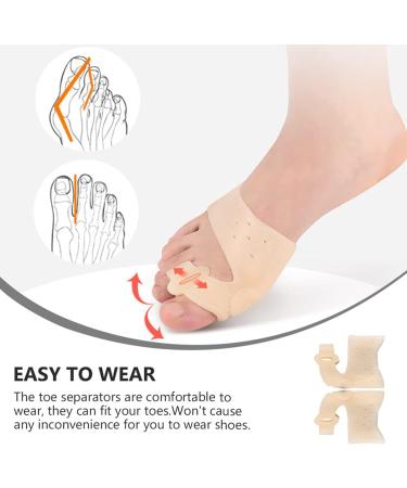 Buy 1 Pair Sebs Separator Bunion Protector Sleeve - Comfortable Orthotic Thumb Splints for Forefoot Care - Buy Online on GoSupps.com