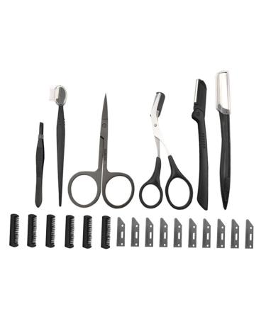 FOMIYES 1 Set Set Beauty Makeup and Eyebrow Tools women s razor eyebrow trimmer scissors facial razors for women face eyebrow trimming scissors womens shaver esthetician supplies shaper