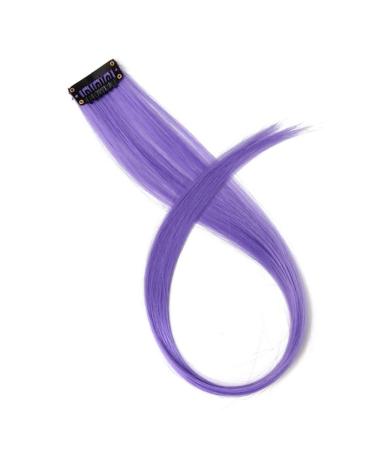 Color Long Straight Synthetic Wave Pure Hair Clip With Ladies Wig 20inches 21