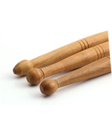 Gatuida 5-St Wood Massage Device - Multi-Purpose Reflex Zone Tools for Spa & Full Body Massage - Vietnam Wood - Buy Online on GoSupps.com